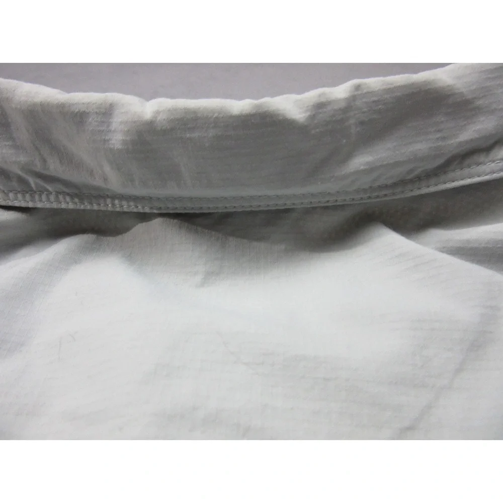 The North Face Shirt Mens XL Gray Vented Outdoor Button Up Fishing Camp Casual